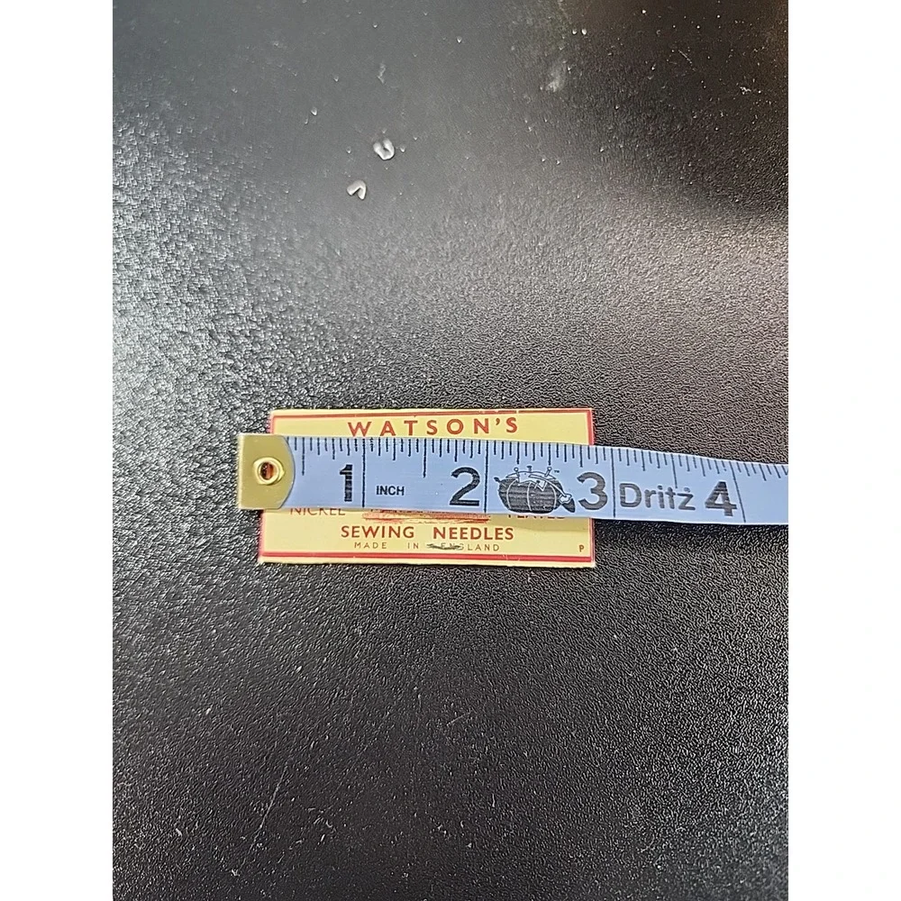 Vintage Watson's  Church Brand sewing‎ Needles Nickel plated Made in England